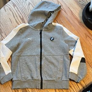 Puma BMW zip up hoodie sweatshirt